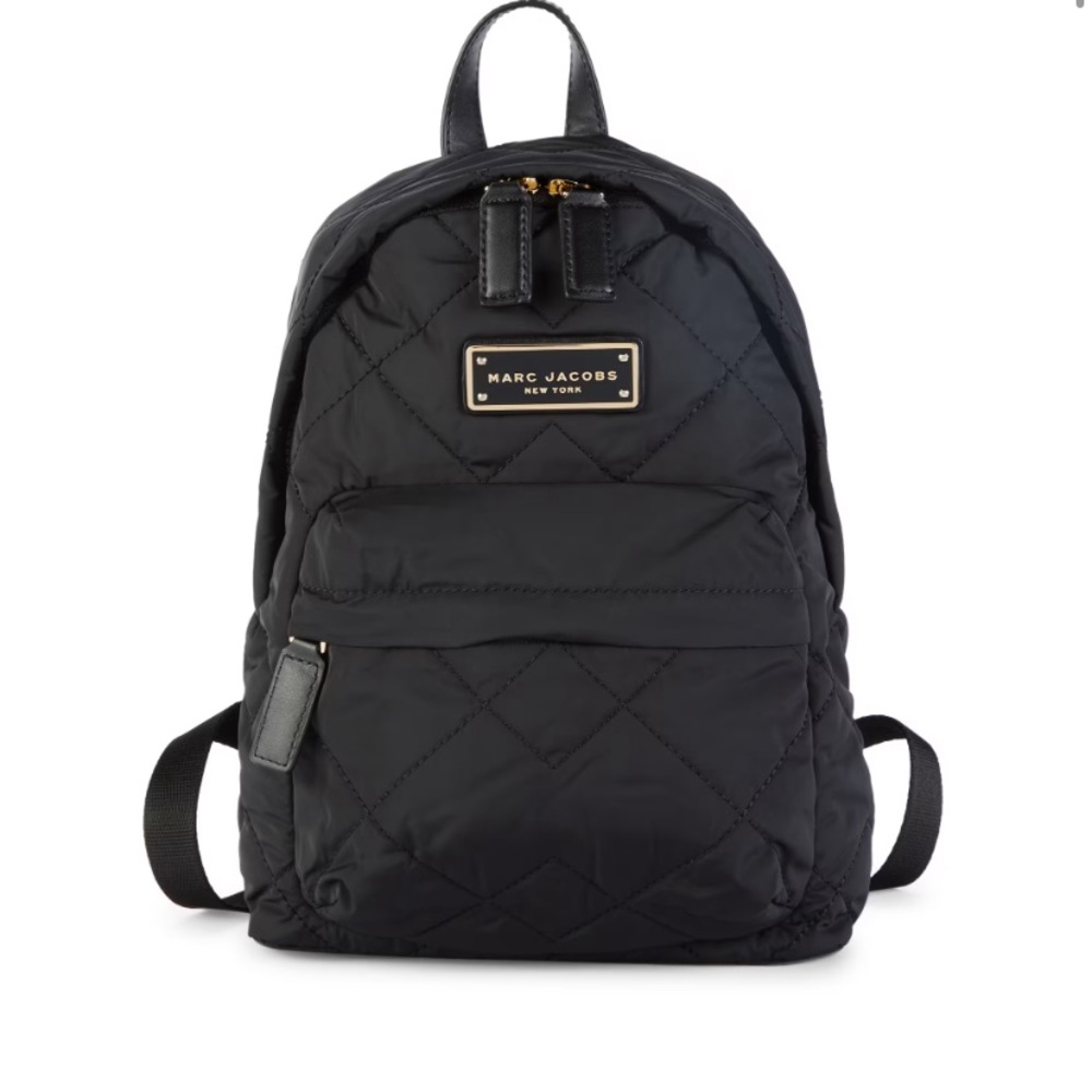 Marc Jacobs Mini Quilted Black Backpack